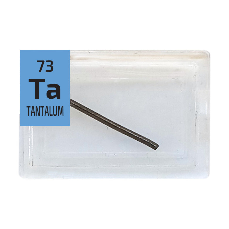 Tantalum Wire Periodic Element Tile - Small - The Periodic Element Guys