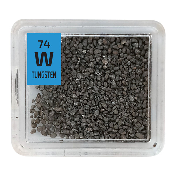 Tungsten Grains Periodic Element Tile - The Periodic Element Guys