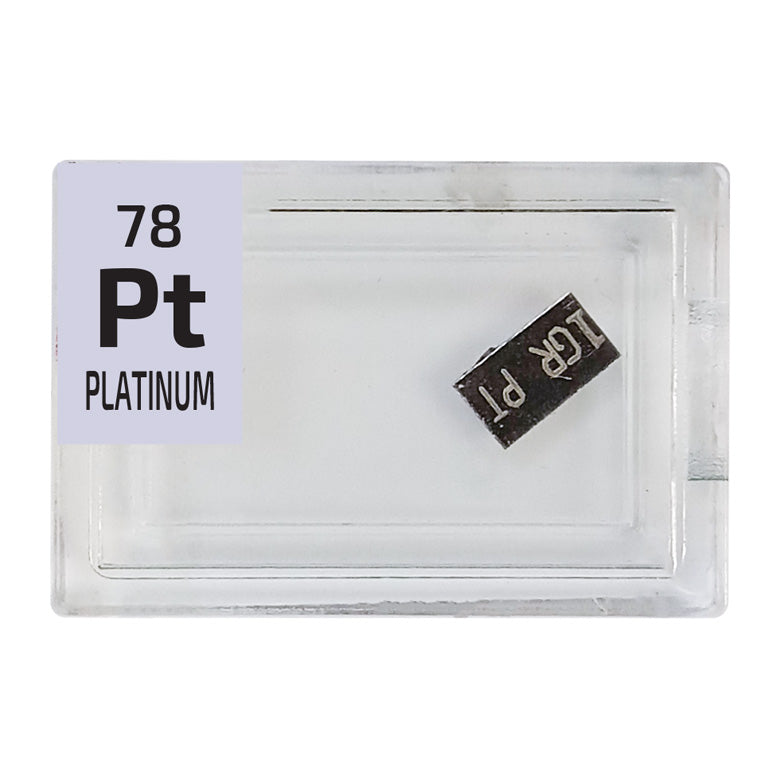 Platinum 1 Grain Ingot Periodic Element Tile - The Periodic Element Guys