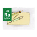 Radium Watch Hands Periodic Element Tile - Small Special Edition - The Periodic Element Guys