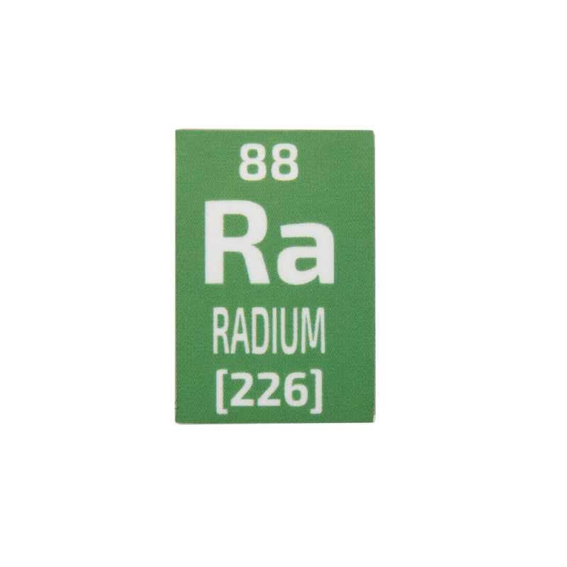 Radium Watch Hands Periodic Element Tile - Small - The Periodic Element Guys
