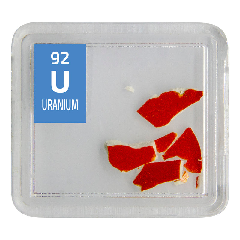Uranium Glazed Pottery Periodic Element Tile - The Periodic Element Guys