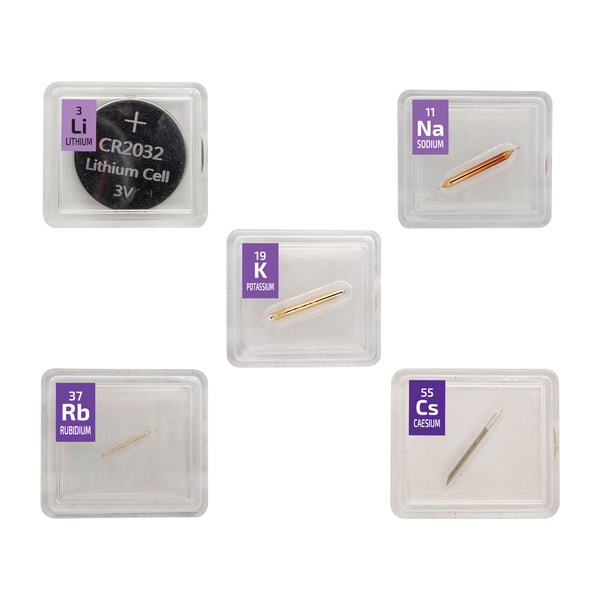 Metal Element Set Periodic Element Sets | The Periodic Element Guys