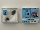 Lanthanum Ampoule Periodic Element Tile - The Periodic Element Guys