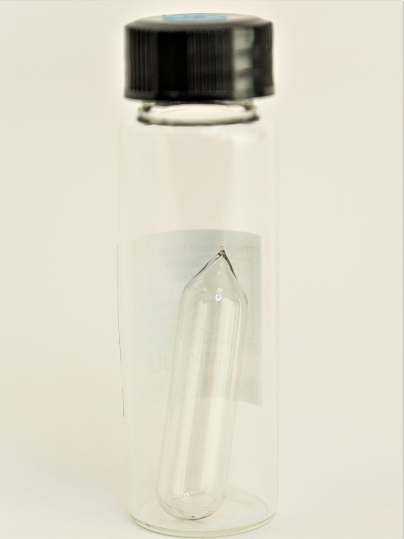 Pure Krypton gas Ampoule element 36 sample Low Pressure in labeled tall glass Vial - The Periodic Element Guys