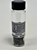 Vanadium Metal Crystal 10 Grams 99.9% in our new "Stand Tall" Glass Vials. - The Periodic Element Guys