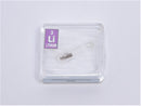 Wholesale 12 x Clean Shiny Lithium Metal Piece under Argon  in Labeled Periodic Element Tiles - The Periodic Element Guys