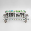 POR-TABLE Rare Earth Metal Element Set 1g x 16 Bottles With Acrylic Display - The Periodic Element Guys