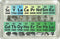 Micro Rare Earth Metal Element Set with Lanthanum Cerium Pr Nd Sm Europium under argon