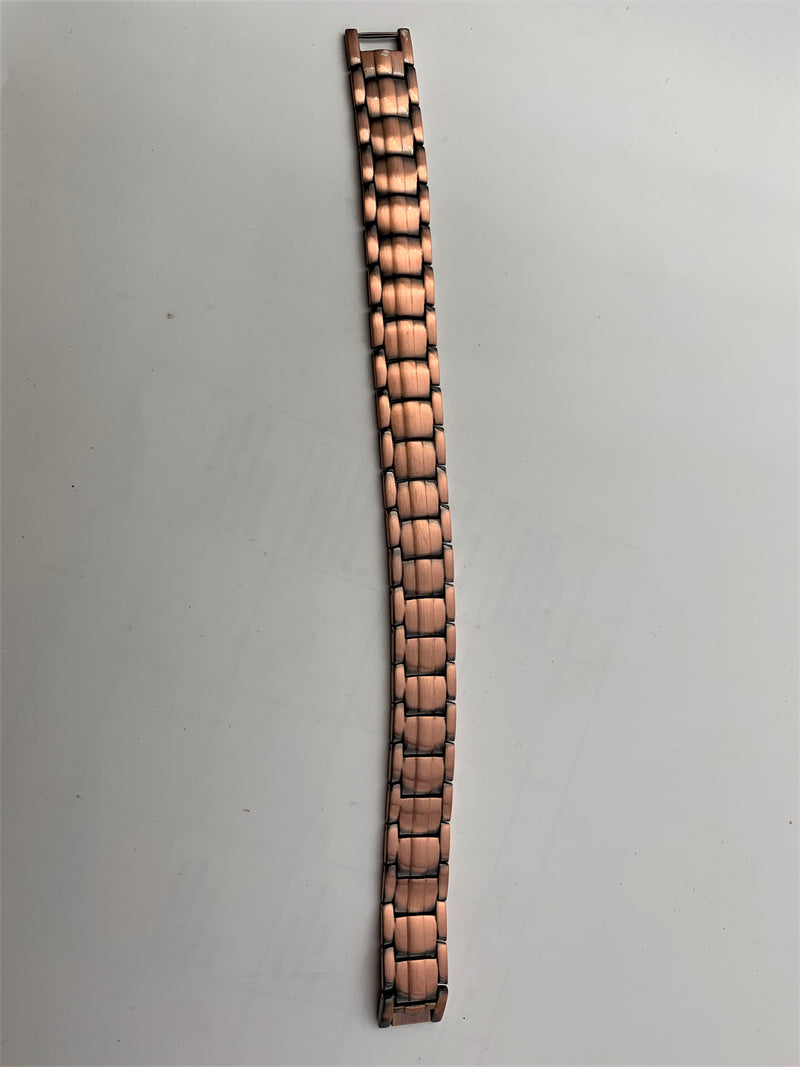 Pure Copper men's Health Bracelet with Germanium disks and high strength Magnets - The Periodic Element Guys