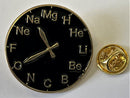 Pi, Magic Math and Element Clock, Science Enamel Lapel Pins Badge - The Periodic Element Guys