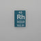 Rhodium Metal 99.99% Pure Crystals Element Sample 0.04 - 0.14 Grams Very Special - The Periodic Element Guys