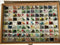 The Ultimate Gemstone Mineral Collection 108 different Gemstone Labeled Tiles in Luxury wooden display - The Periodic Element Guys