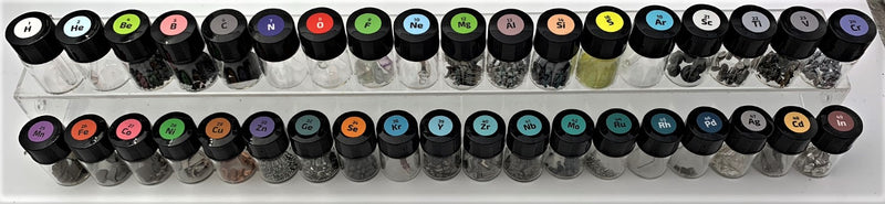 The 63 Piece Periodic Elements Discover Collection Set. Over 25 are Crystalline! - The Periodic Element Guys