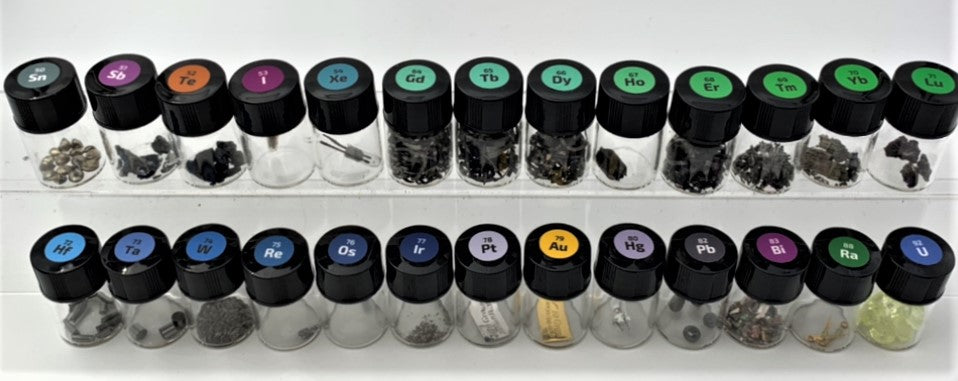 Element Collection Full Set The 63 Piece Periodic Elements Discover Collection Set. Over 25 are ...