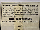 Osmium Coin Machine Needle Rare New old Stock from our Rare elements Vintage Usage - The Periodic Element Guys