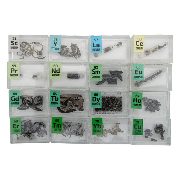 Metal Element Set Periodic Element Sets | The Periodic Element Guys