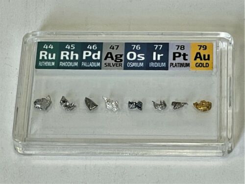Palladium Rhodium Gregtech One Grain Micro PM Set Ruthenium Rhodium Palladium Osmium Iridium ...