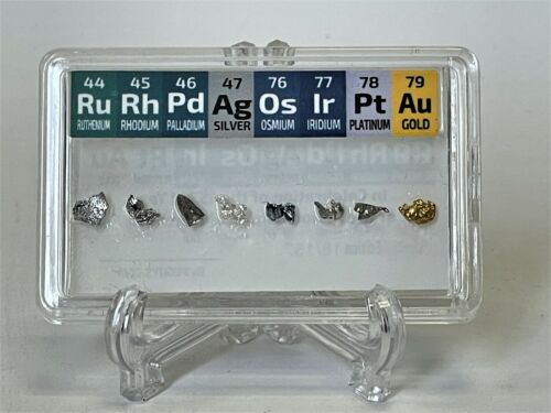 Palladium Rhodium Gregtech One Grain Micro PM Set Ruthenium Rhodium Palladium Osmium Iridium ...