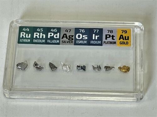 One Grain Micro PM Set Ruthenium Rhodium Palladium Osmium Iridium Platinum Gold