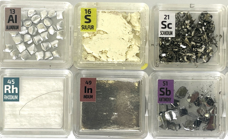 Scandium Titanium Germanium Antimony Rhodium Lutetium Osmium in element Tiles